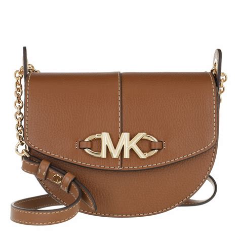 michael kors sm saddle xbody|Michael Kors leather crossbody bag.